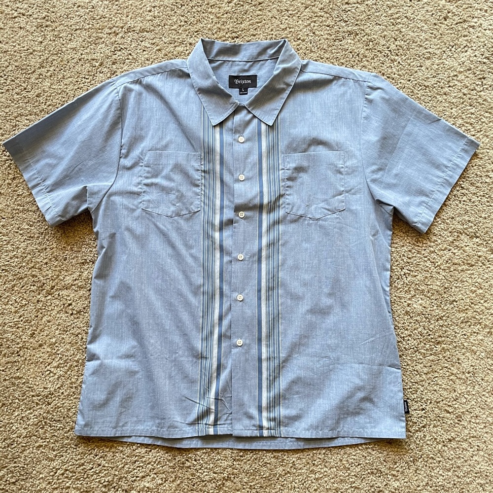 BRIXTON Blue Shirt